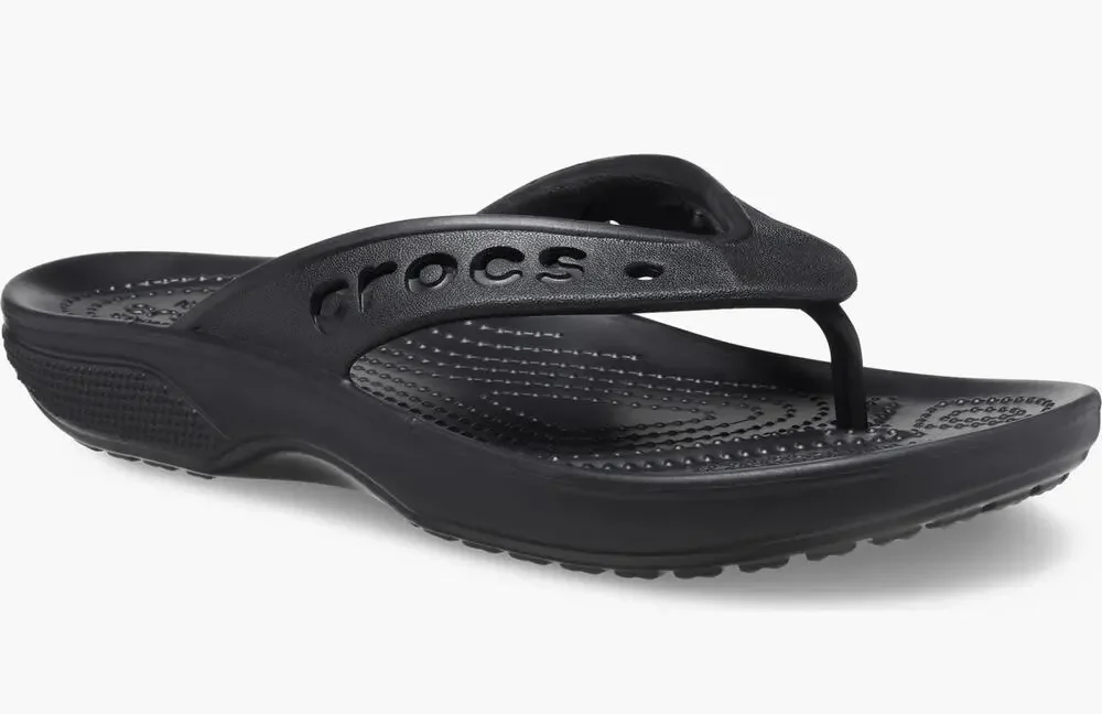 Crocs Baya II Flip Flops Black 10